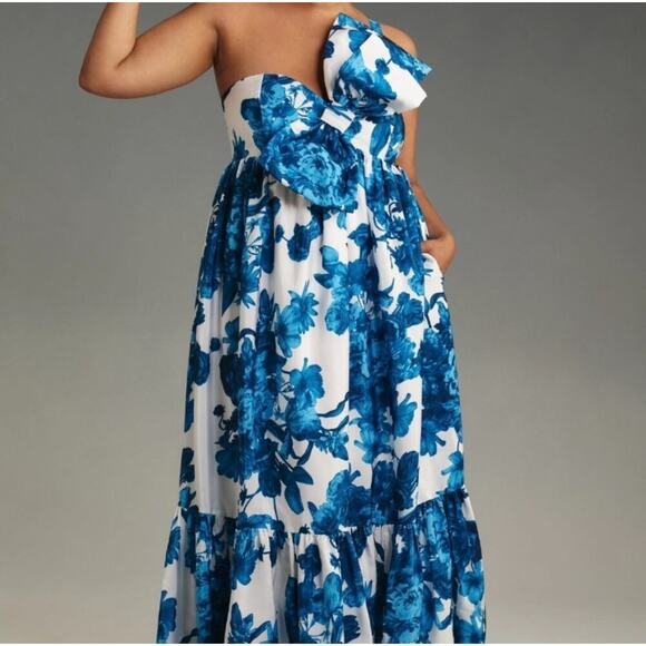 Anthropologie Atsu Sally Bow Dress Size X Large - Picture 1 of 8